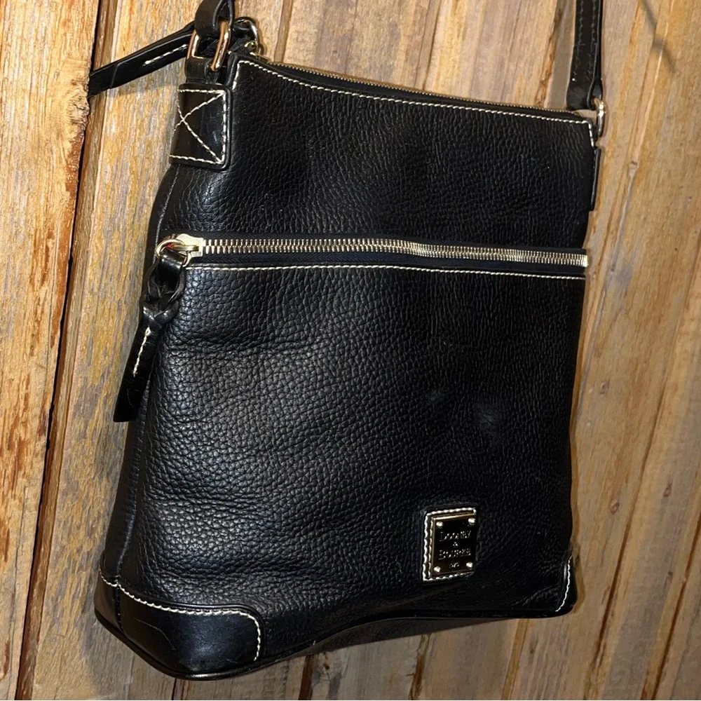 Dooney & Bourke Black Leather Shoulder Bag